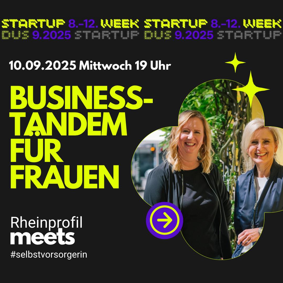 Business Tandems im Rahmen der Startup Düsseldorf